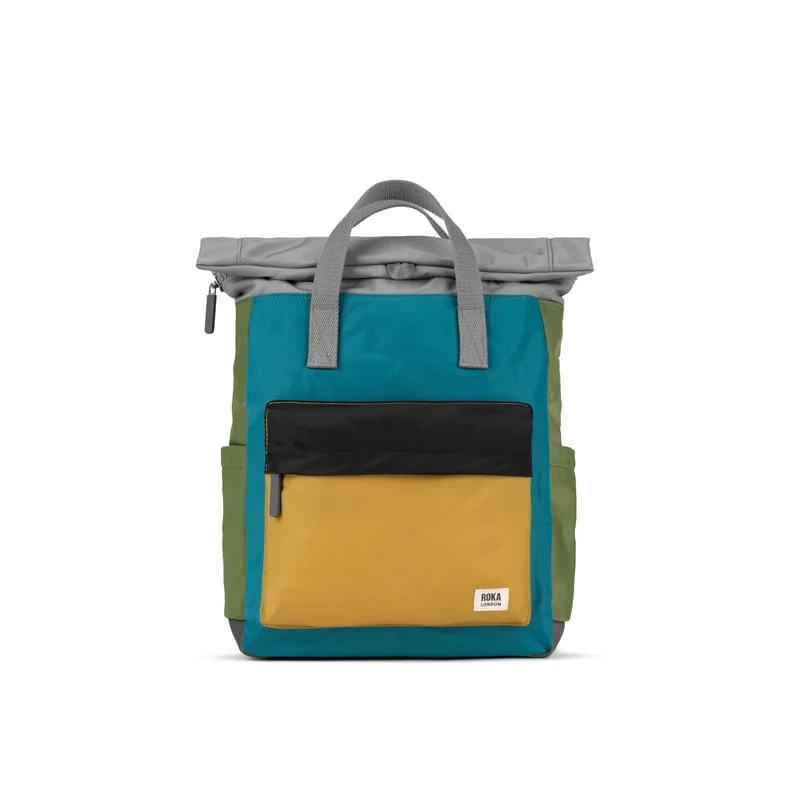 ROKA Creatieve verspilling Canfield B Medium Gerecyclede Nylon Editie 6 Tas