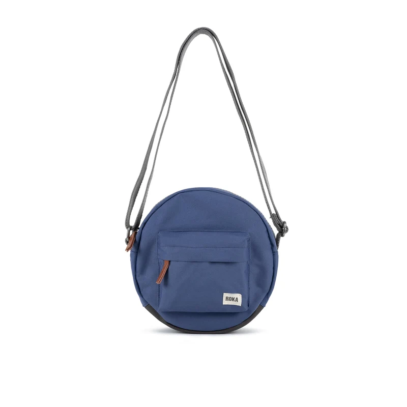 ROKA Paddington B Brandblauw Kleine Tas van Gerecycled Canvas