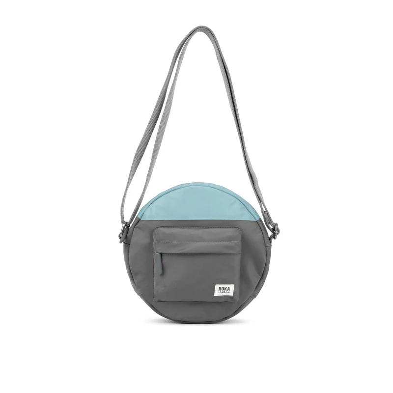ROKA Creatieve verspilling Paddington B Grafiet / Spearmint Gerecyclede Nylon Tas