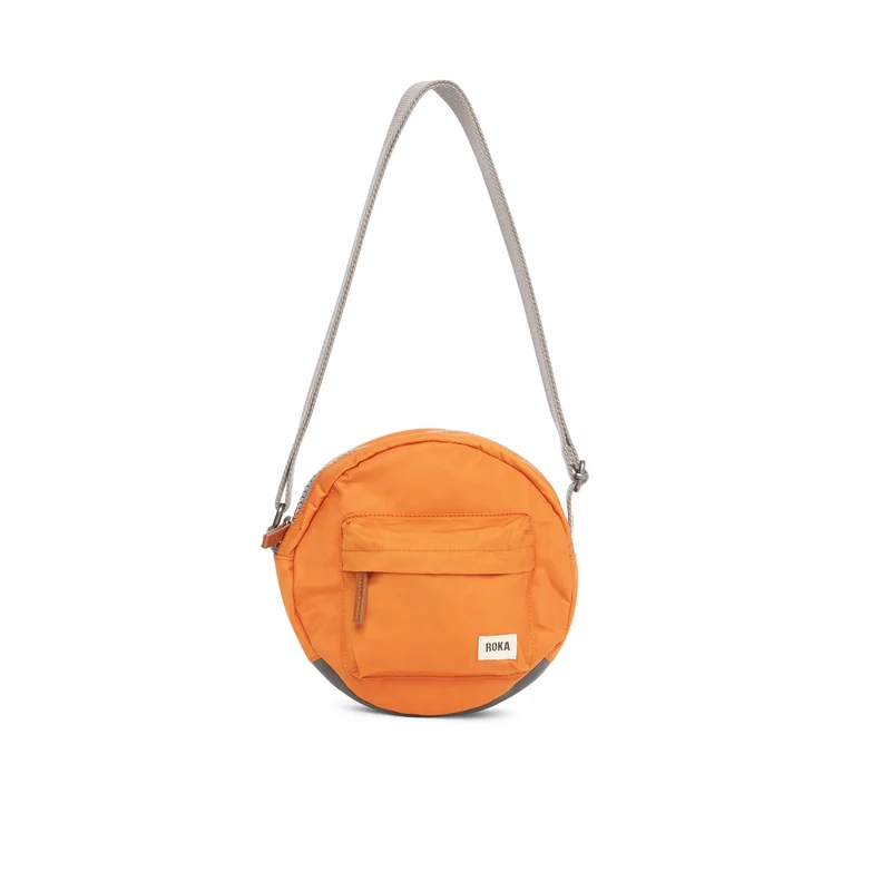 ROKA Paddington B Brandoranje Kleine Tas van Gerecycled Nylon