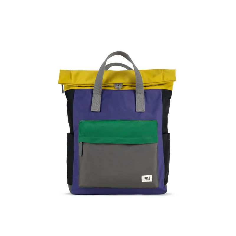 ROKA Creatieve verspilling Canfield B Medium Gerecycled Nylon Editie 3 Tas
