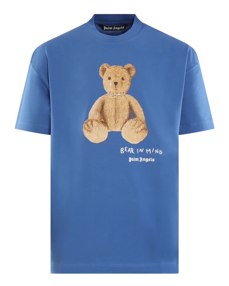 Heren Bear In Mind T-Shirt Blauw