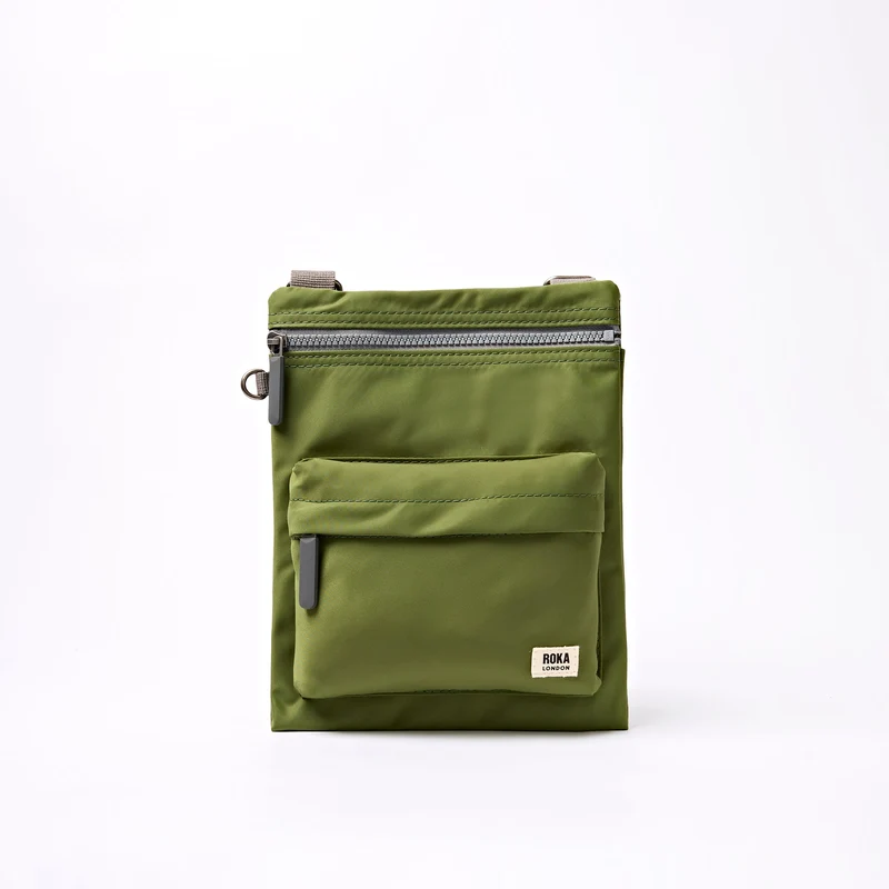 ROKA Chelsea B Avocado Gerecyclede Nylon Tas
