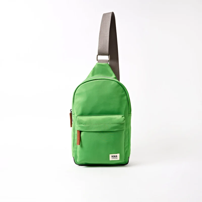 ROKA Willesden Grote tas van gerecycled nylon | Online Lime