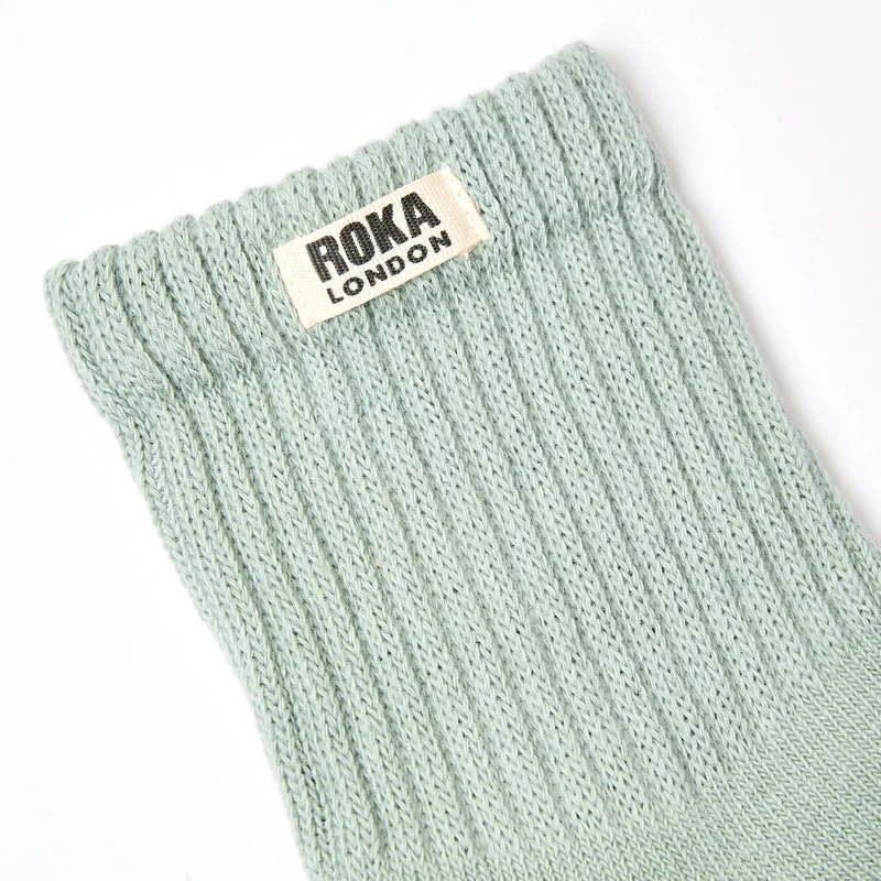 ROKA Windsor biologisch katoenen sokken | Matcha
