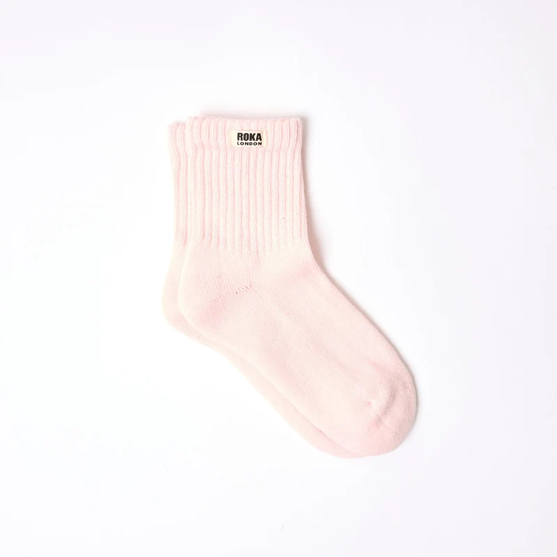 ROKA Windsor biologisch katoenen sokken | Transcendent Pink