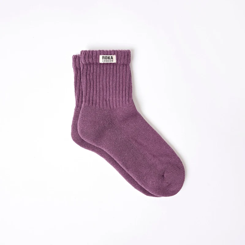 ROKA Windsor biologisch katoenen sokken | Berry