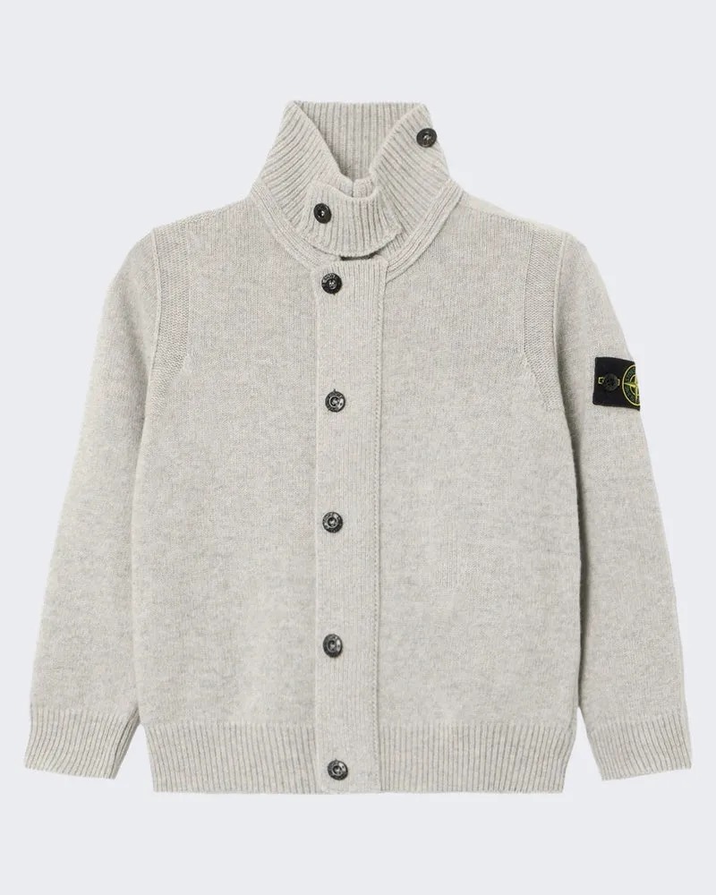 Kids Cardigan met knoopsluiting Beige