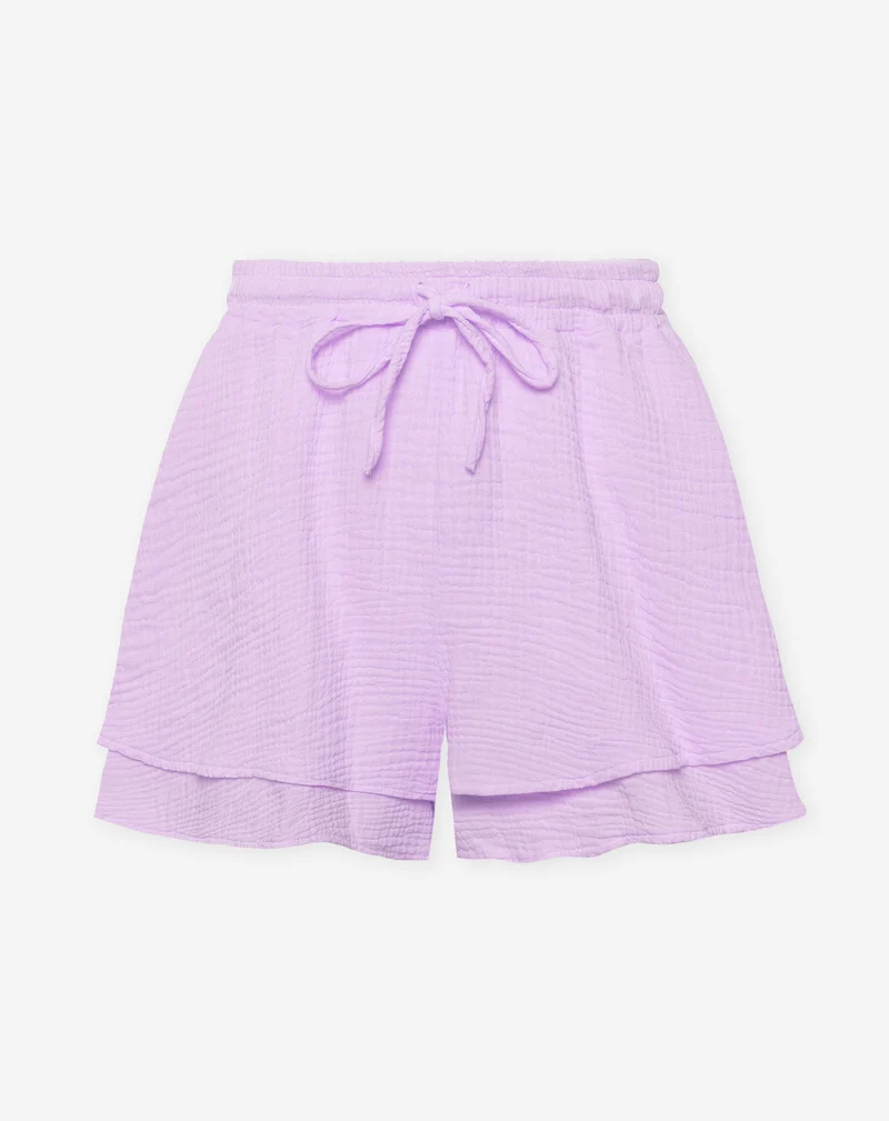 TARA MOUSSELINE SHORTS LILA