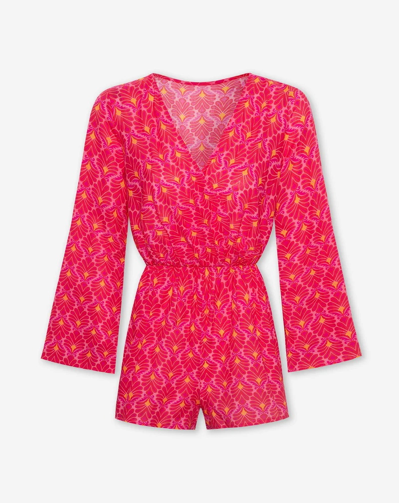 SAGE PLAYSUIT FUCHSIA
