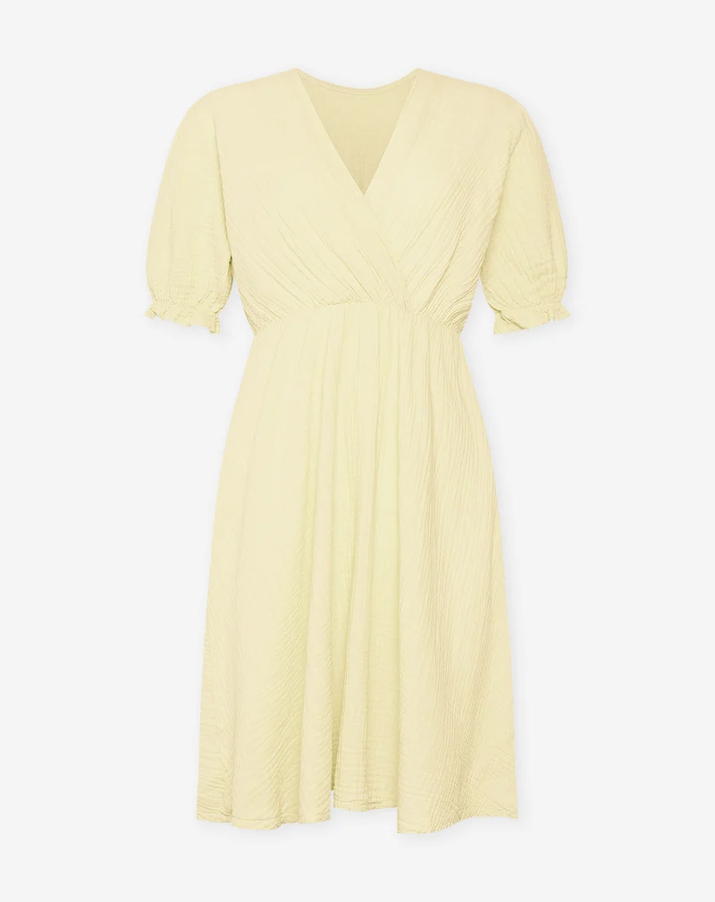 DILA MOUSSELINE DRESS BOTERGEEL