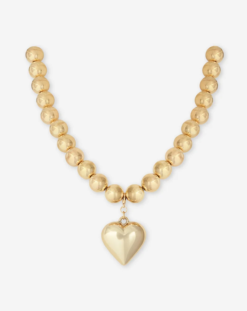CHUNKY HEART NECKLACE