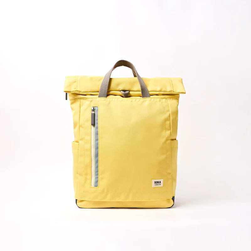 ROKA Camden J Lemonade Stripe Medium Rugzak van gerecycled nylon