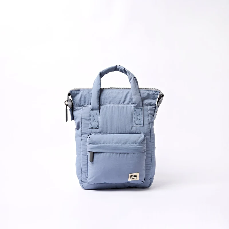 ROKA Bantry XS Retro Blauwe Tas van Gerecycled Nylon