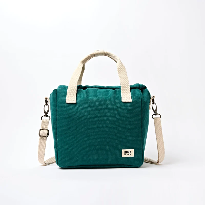 ROKA Hampstead canvas lunchtas | turquoise