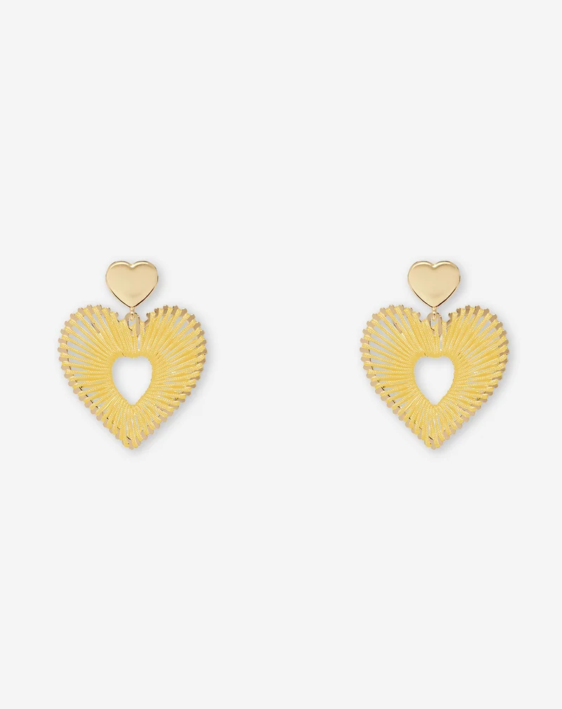 COLORED HEART EARRINGS BOTERGEEL
