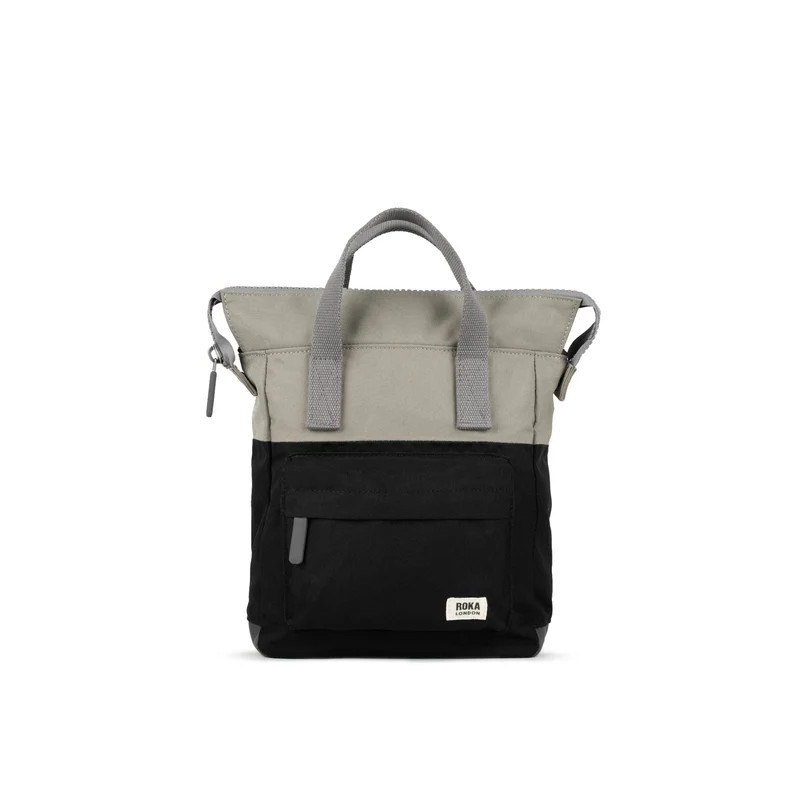 ROKA Creatieve verspilling Bantry B Ash/Coriander Kleine Tas van Gerecycled Canvas