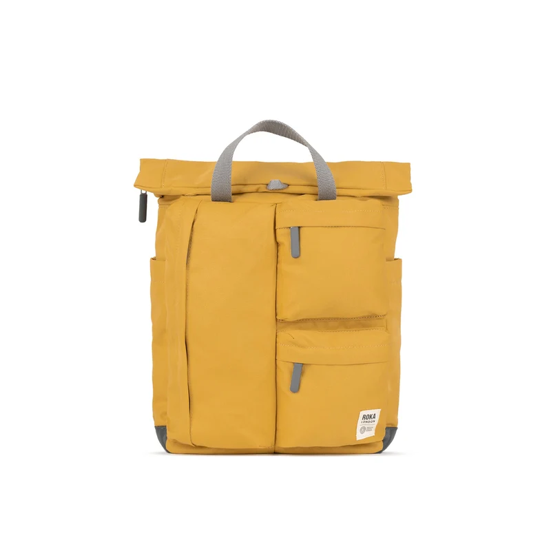 ROKA Waterhouse vlas medium gerecyclede canvas tas