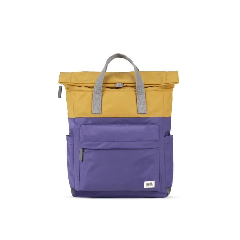 ROKA Creatieve verspilling Canfield B Maïs/Moerbei Middelgrote Gerecyclede Nylon Tas
