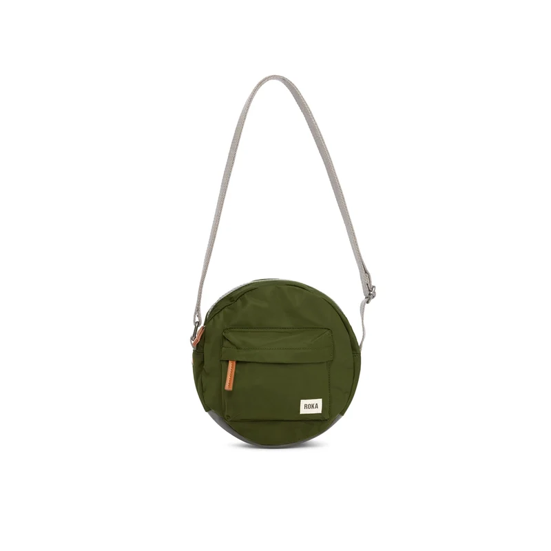 ROKA Paddington B Avocado Kleine Tas van Gerecycled Nylon