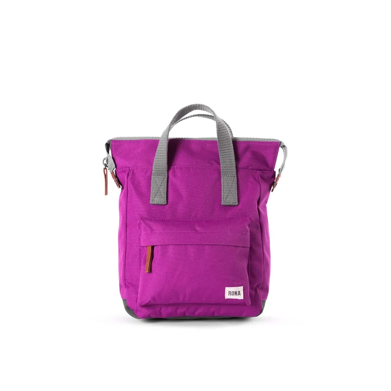 ROKA Bantry B Violet Kleine Tas van Gerecycled Canvas