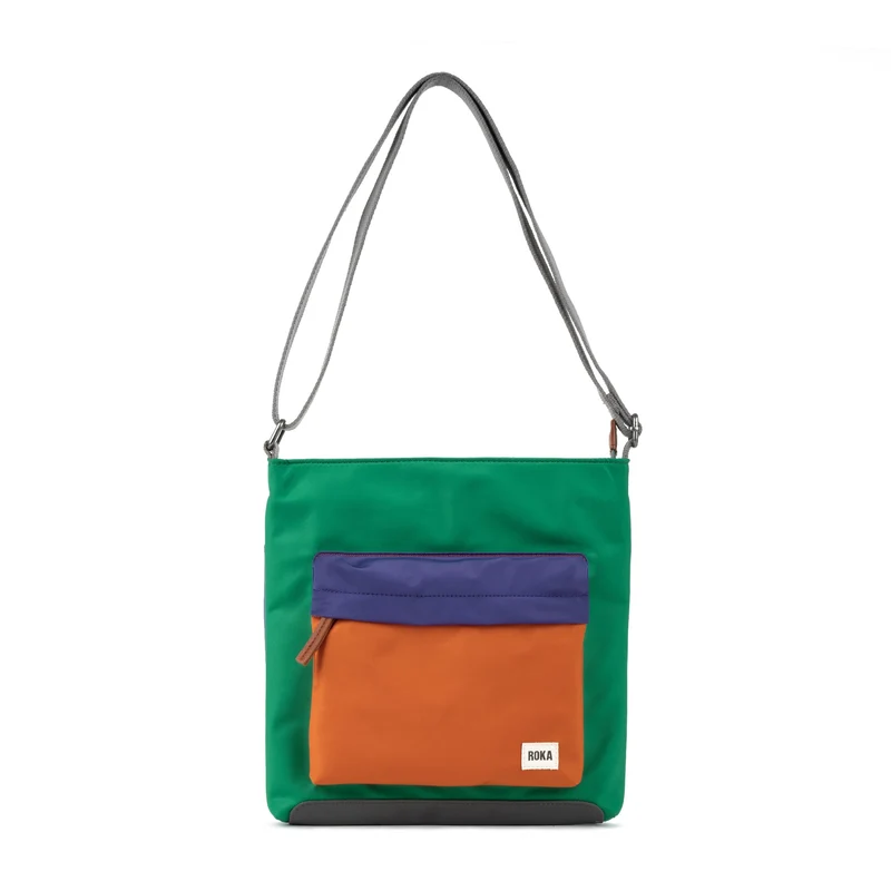 ROKA Creatieve verspilling Kennington B Medium Gerecycled Nylon Editie 4 Tas