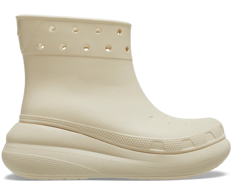 Crocs Unisex klassieke Crush Boot - Bone