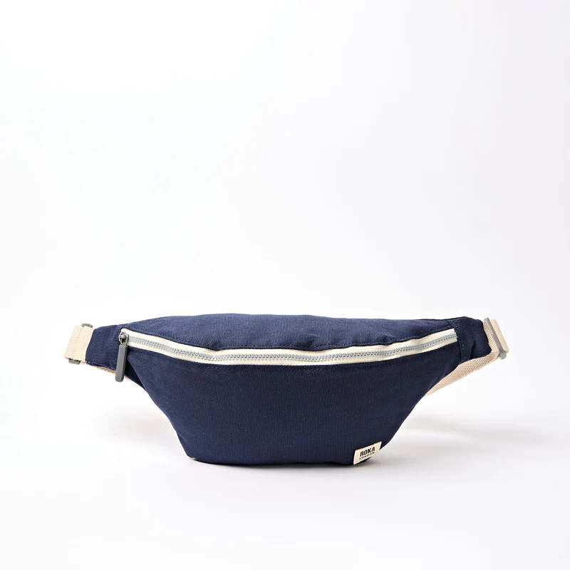 ROKA Mill Hill Crossbody Katoenen Canvas Tas | Midnight