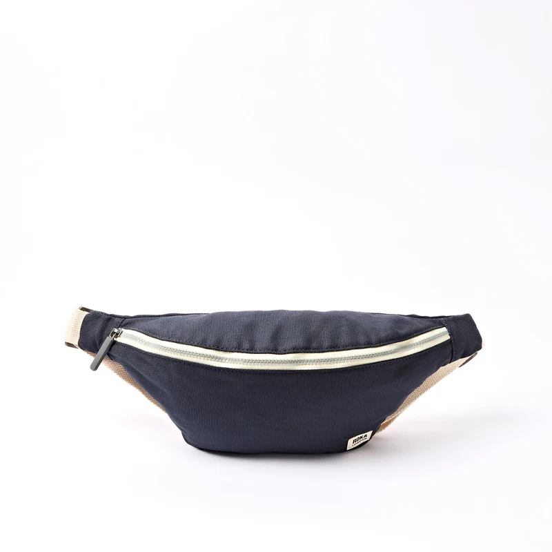 ROKA Mill Hill Crossbody Katoenen Canvas Tas | Rookgrijs