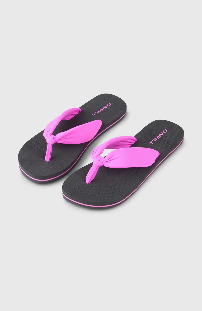 Ditsy Sun slippers | Electric Fuschia