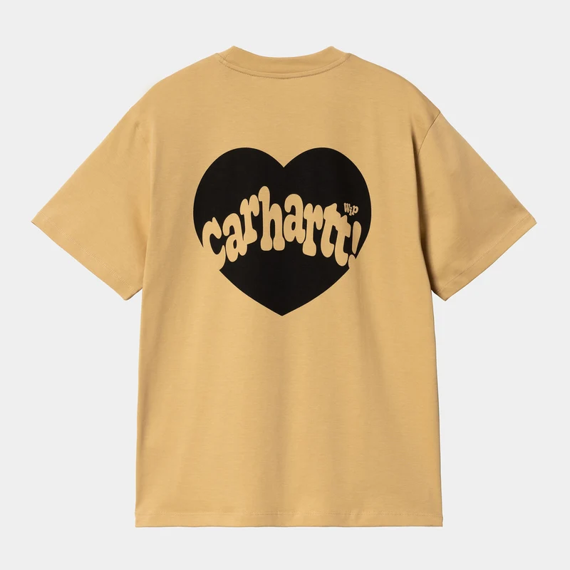 Carhartt WIP Dames Amour T-shirt - Bourbon