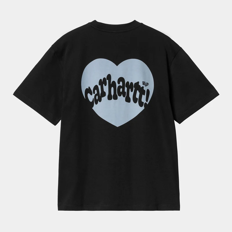 Carhartt WIP Dames Amour T-shirt - Zwart
