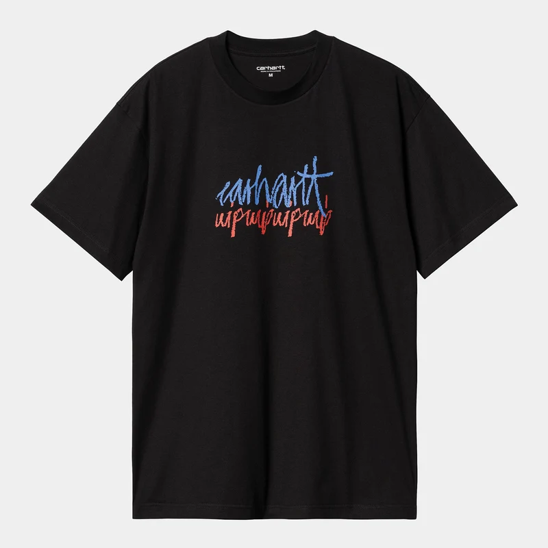 Carhartt WIP Stereo-T-shirt voor heren - zwart