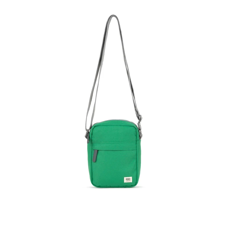 ROKA Bond Berggroene tas van gerecycled canvas, één maat