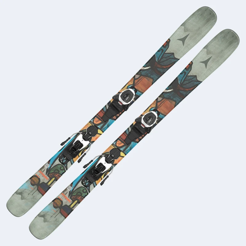 2026 Atomic Bent JR Skis W/ L 6 GW Bindings