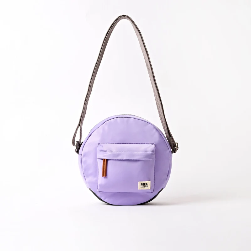 ROKA Paddington Kleine tas van gerecycled nylon | Thistle Bloom