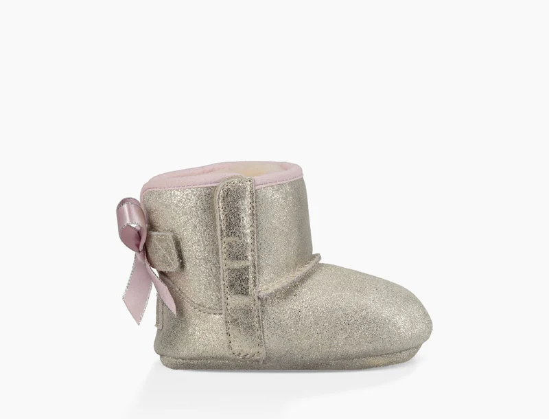 UGG Jesse Bow II-laarzen voor baby's - metallic goud