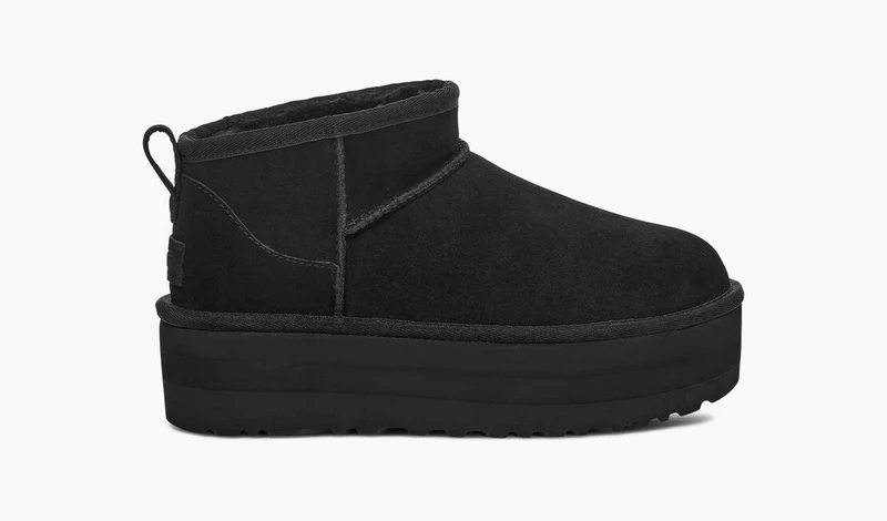 UGG Ultra Mini-platformlaarzen voor dames - zwart