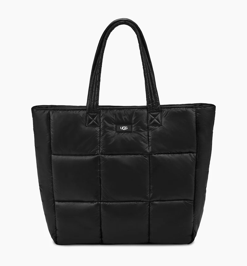 UGG Dames Ellory Puff Tote Bag - Zwart