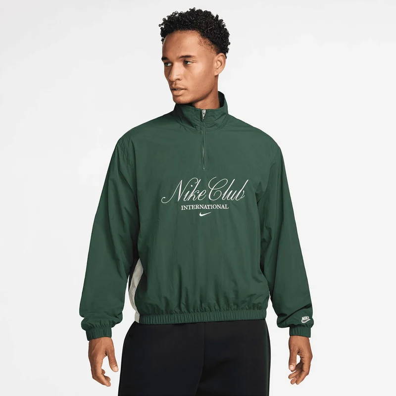 sportswear club 1/2 zip trui