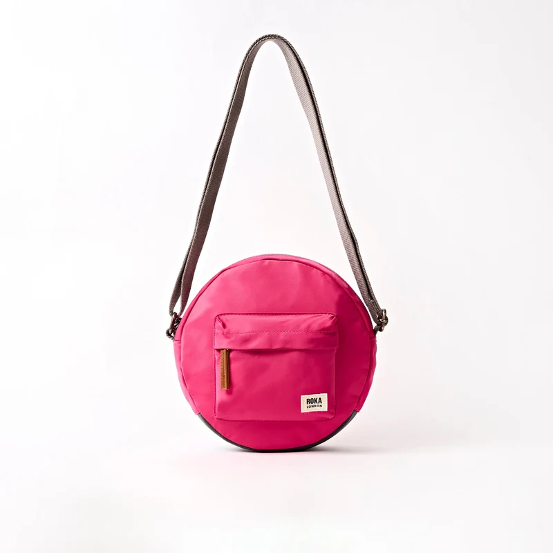 ROKA Paddington B Kleine Tas van Gerecycled Nylon | Granita Rood