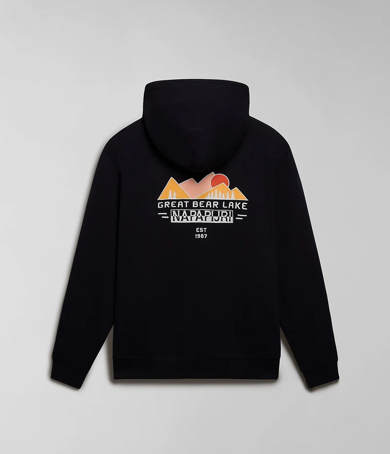 Napapijri Heren Boyd Hoodie - Zwart
