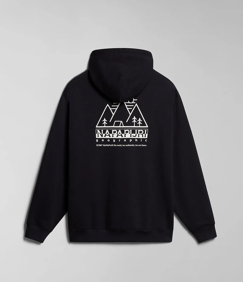 Napapijri Heren Faber Hoodie - Zwart