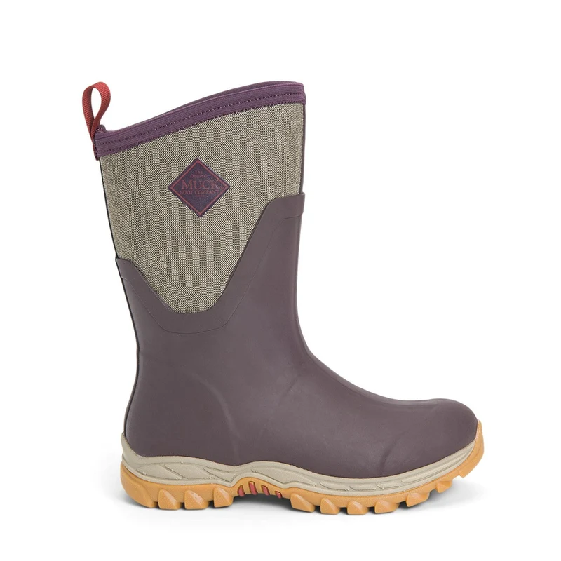 Muck Boots Dames Arctic Sport II Korte Laarzen - Wijn