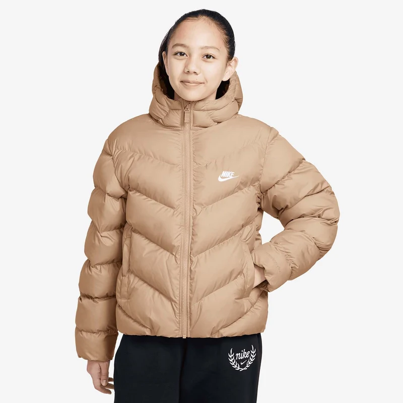 sportswear all day play Therma-FIT gewatteerd ruimvallend kinderjack