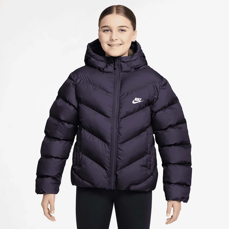 sportswear all day play Therma-FIT gewatteerd ruimvallend kinderjack