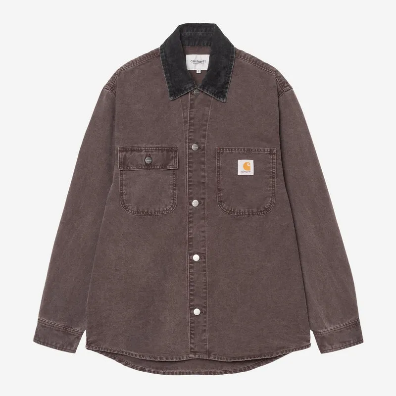 Carhartt WIP Mitch overhemdjack voor heren | Palissander Zwart