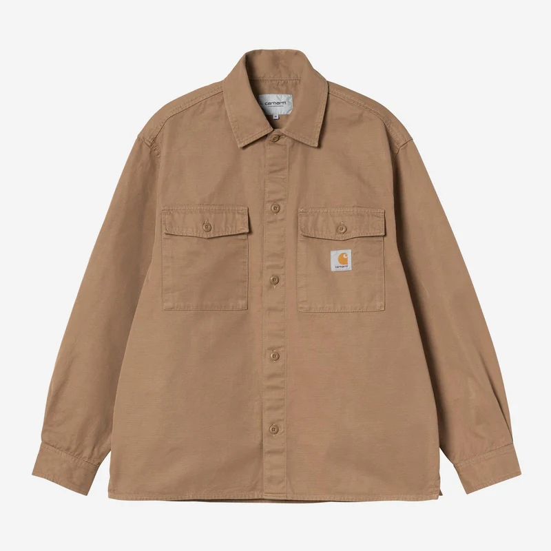 Carhartt WIP Kelly-overhemdjas voor heren | Pinda-gespoeld