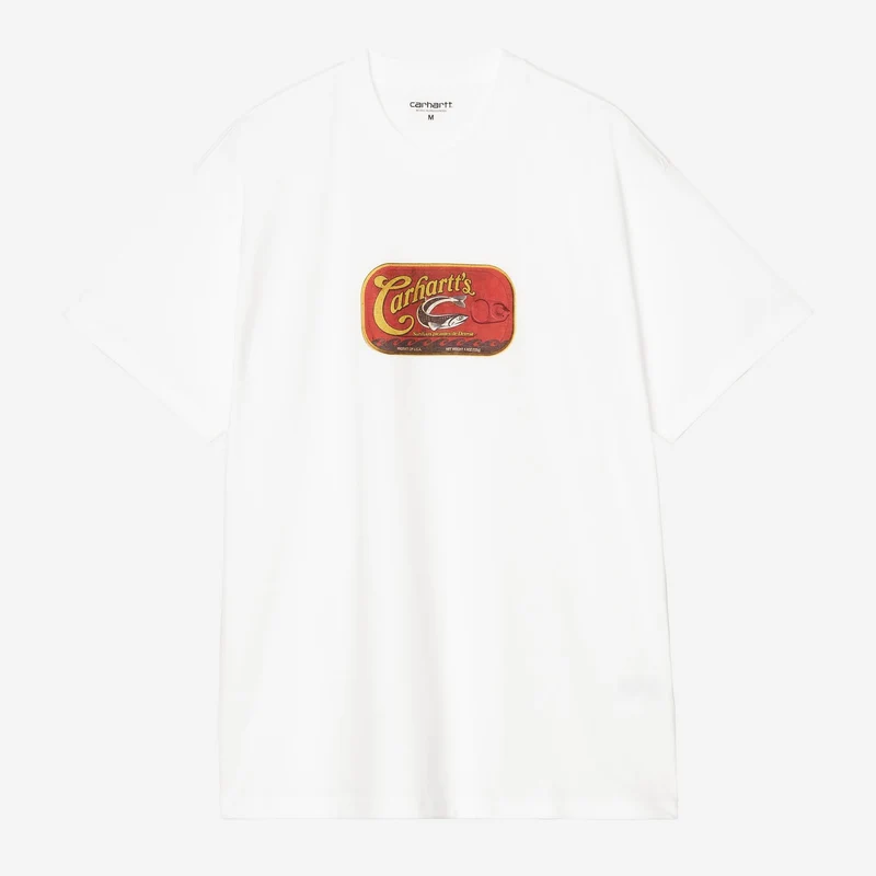 Carhartt WIP Heren Sardinas T-shirt | Wit