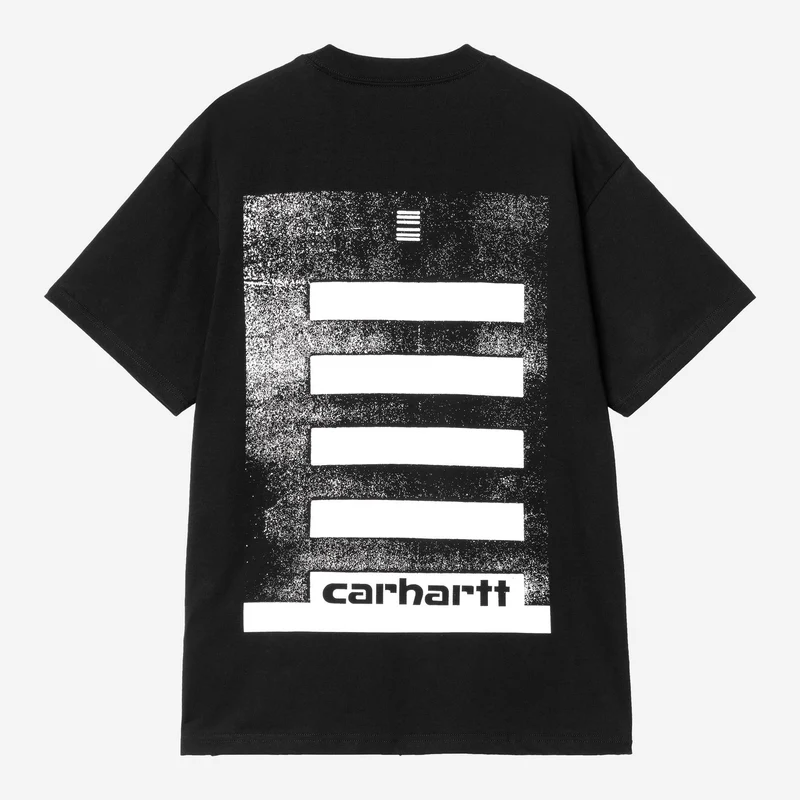 Carhartt WIP Heren Archive Lines T-shirt | Zwart
